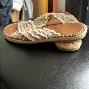 Women's Tan Espadrille Sandals